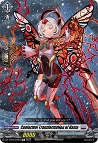 Conformal Transformation of Haste - DZ-TD03: Start Up Trial Deck "Brandt Gate" - Cardfight Vanguard card