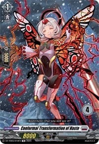 Conformal Transformation of Haste (4) - DZ-TD03: Start Up Trial Deck "Brandt Gate" - Cardfight Vanguard card