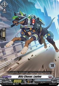 Blitz Chaser, Laufen (18) - DZ-TD03: Start Up Trial Deck "Brandt Gate" - Cardfight Vanguard card
