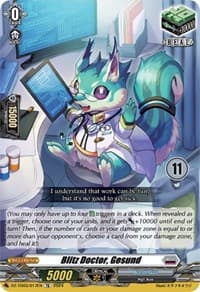 Blitz Doctor, Gesund (11) - DZ-TD03: Start Up Trial Deck "Brandt Gate" - Cardfight Vanguard card