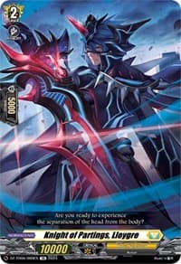 Knight of Partings, Lloygre - DZ-TD04: Start Up Trial Deck "Keter Sanctuary" - Cardfight Vanguard card