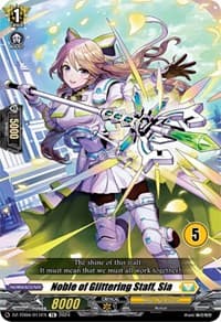 Noble of Glittering Staff, Sia (5) - DZ-TD04: Start Up Trial Deck "Keter Sanctuary" - Cardfight Vanguard card