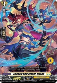 Shadow Bow Archer, Lisana (6) - DZ-TD04: Start Up Trial Deck "Keter Sanctuary" - Cardfight Vanguard card