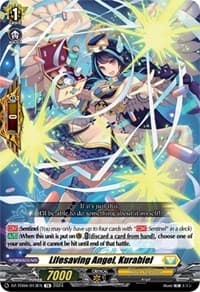 Lifesaving Angel, Kurabiel - DZ-TD04: Start Up Trial Deck "Keter Sanctuary" - Cardfight Vanguard card