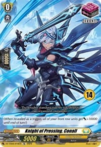 Knight of Pressing, Conall (14) - DZ-TD04: Start Up Trial Deck "Keter Sanctuary" - Cardfight Vanguard card