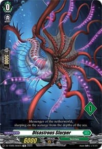 Disastrous Slurper (1) - DZ-TD05: Start Up Trial Deck "Stoicheia" - Cardfight Vanguard card