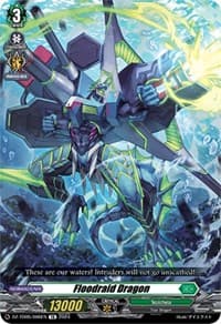 Floodraid Dragon - DZ-TD05: Start Up Trial Deck "Stoicheia" - Cardfight Vanguard card