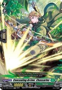 Concealing Archer, Chassarles - DZ-TD05: Start Up Trial Deck "Stoicheia" - Cardfight Vanguard card