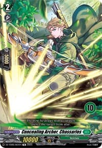 Concealing Archer, Chassarles (10) - DZ-TD05: Start Up Trial Deck "Stoicheia" - Cardfight Vanguard card
