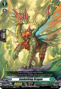 Sunbathing Dragon - DZ-TD05: Start Up Trial Deck "Stoicheia" - Cardfight Vanguard card