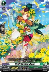 Lively Rhythm, Biara - DZ-TD05: Start Up Trial Deck "Stoicheia" - Cardfight Vanguard card