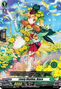 Lively Rhythm, Biara (6) - DZ-TD05: Start Up Trial Deck "Stoicheia" - Cardfight Vanguard card