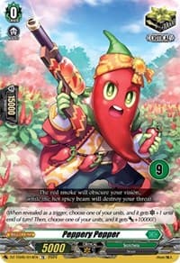 Peppery Pepper (9) - DZ-TD05: Start Up Trial Deck "Stoicheia" - Cardfight Vanguard card