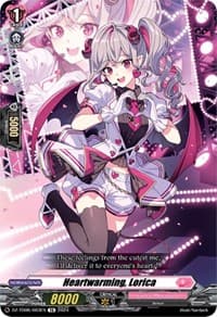 Heartwarming, Lorica - DZ-TD06: Start Up Trial Deck "Lyrical Monasterio" - Cardfight Vanguard card
