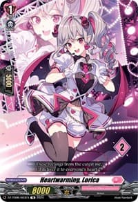 Heartwarming, Lorica (2) - DZ-TD06: Start Up Trial Deck "Lyrical Monasterio" - Cardfight Vanguard card