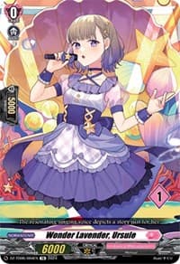 Wonder Lavender, Ursule (1) - DZ-TD06: Start Up Trial Deck "Lyrical Monasterio" - Cardfight Vanguard card
