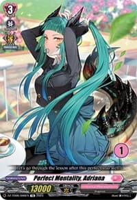 Perfect Mentality, Adriana (1) - DZ-TD06: Start Up Trial Deck "Lyrical Monasterio" - Cardfight Vanguard card