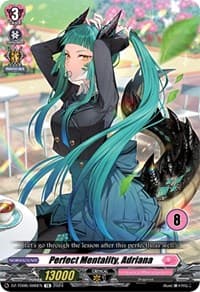 Perfect Mentality, Adriana (8) - DZ-TD06: Start Up Trial Deck "Lyrical Monasterio" - Cardfight Vanguard card