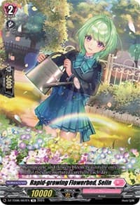 Rapid-growing Flowerbed, Selin - DZ-TD06: Start Up Trial Deck "Lyrical Monasterio" - Cardfight Vanguard card