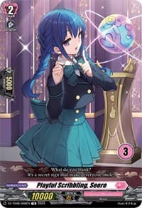 Playful Scribbling, Seere (3) - DZ-TD06: Start Up Trial Deck "Lyrical Monasterio" - Cardfight Vanguard card
