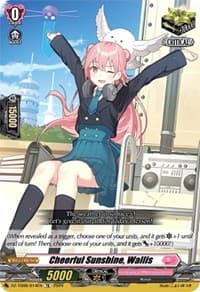 Cheerful Sunshine, Wallis - DZ-TD06: Start Up Trial Deck "Lyrical Monasterio" - Cardfight Vanguard card