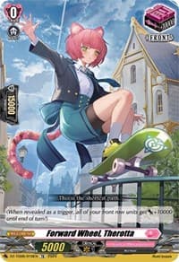 Forward Wheel, Therotta - DZ-TD06: Start Up Trial Deck "Lyrical Monasterio" - Cardfight Vanguard card