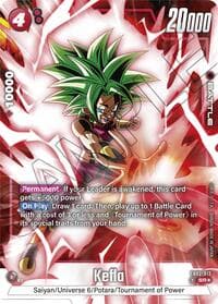 Kefla - FB02-013 (Alternate Art) - Blazing Aura - Dragon Ball Super: Fusion World card