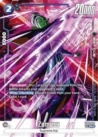 Zamasu - FB02-043 (Alternate Art) - Blazing Aura - Dragon Ball Super: Fusion World card