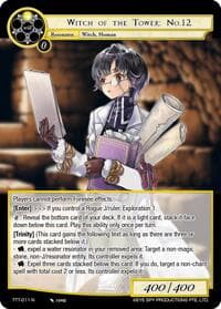 Witch of the Tower: No.12 - Thoth of the Trinity - Force of Will card