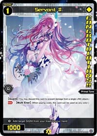 Servant # (WIXOSS Ceremony) (Top 8) - Promo Cards - WIXOSS card