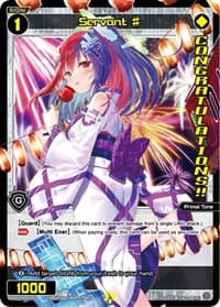 Servant # (WIXOSS Ceremony October 2021) (Winner) - Promo Cards - WIXOSS card