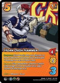 Horn Dash Hammer - UniVersus: My Hero Academia: Girl Power - UniVersus card