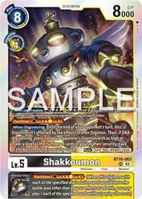 Shakkoumon - Beginning Observer - Digimon Card Game card