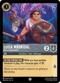 Luisa Madrigal - Rock of the Family - Ursula's Return - Disney Lorcana card