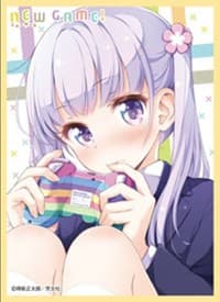 Chara Sleeve Collection Matte Series No.MT134: New Game! Suzukaze Aoba (65-Pack) - Movic Imported Card Sleeves - Card Sleeves card