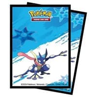 Standard Deck Protector Sleeves for Pokemon - Greninja (65-Pack) - Ultra Pro Card Sleeves - Card Sleeves card