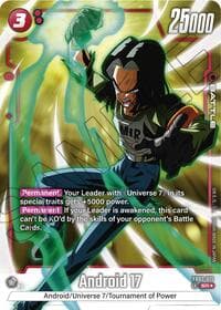Android 17 - FB02-015 (Alternate Art) - Blazing Aura - Dragon Ball Super: Fusion World card