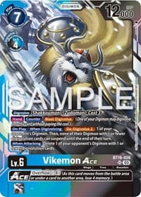 Vikemon ACE - Beginning Observer - Digimon Card Game card
