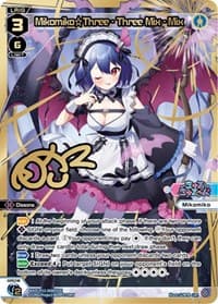Mikomiko Three - Three Mix - Mix (LRP) - Dissonance Diva - WIXOSS card