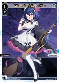 Mikomiko One - Mix (LR) - Dissonance Diva - WIXOSS card