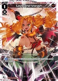 Layla the Vanish (Parallel Foil) - Dissonance Diva - WIXOSS card