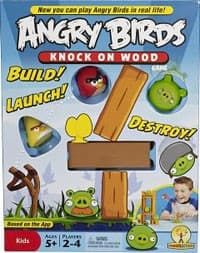 Angry Birds: Knock on Wood - Mattel - Boardgames card
