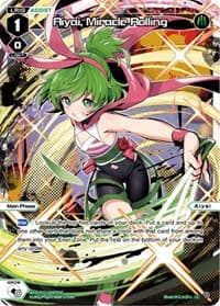 Aiyai, Miracle Rolling (Parallel Foil) - Dissonance Diva - WIXOSS card