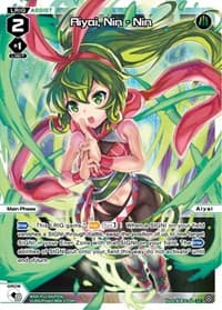 Aiyai, Nin - Nin (Parallel Foil) - Dissonance Diva - WIXOSS card