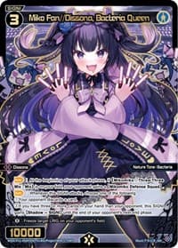 Miko Fan//Dissona, Bacteria Queen (SRP) - Dissonance Diva - WIXOSS card