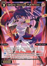 Destro//Dissona, Full Armed (SRP) - Dissonance Diva - WIXOSS card
