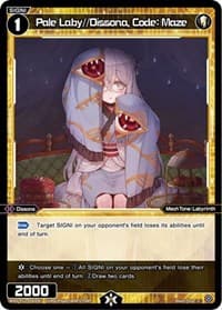 Pale Laby//Dissona, Code: Maze - Dissonance Diva - WIXOSS card
