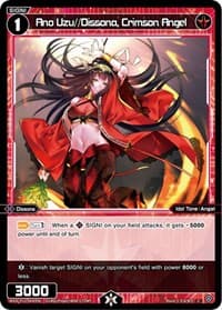 Ano Uzu//Dissona, Crimson Angel - Dissonance Diva - WIXOSS card