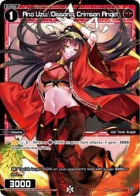 Ano Uzu//Dissona, Crimson Angel (Parallel Foil) - Dissonance Diva - WIXOSS card
