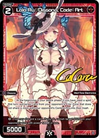 Lala Ru//Dissona, Code: Art (Parallel Foil) - Dissonance Diva - WIXOSS card